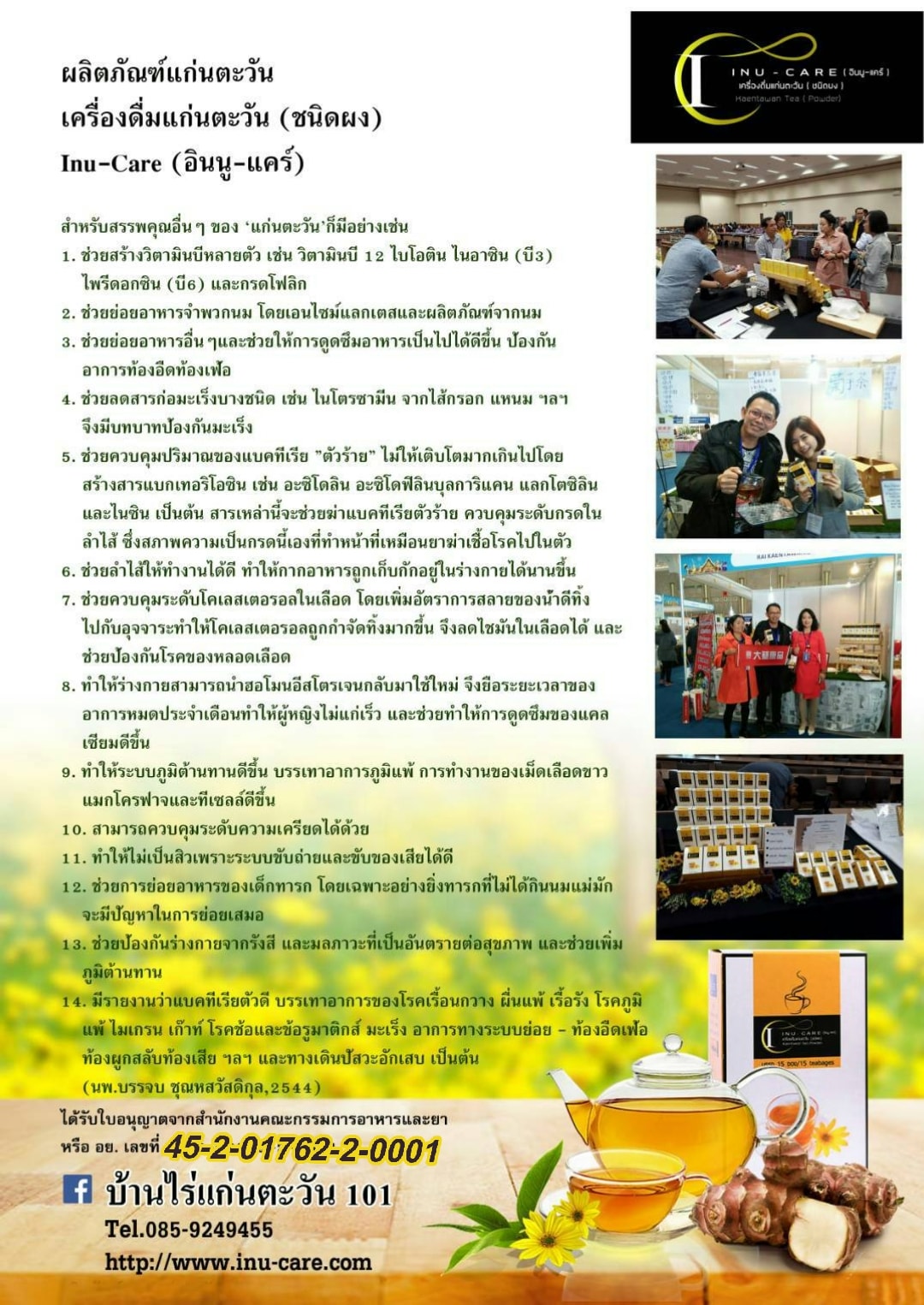 ชาแก่นตะวัน - Image 6