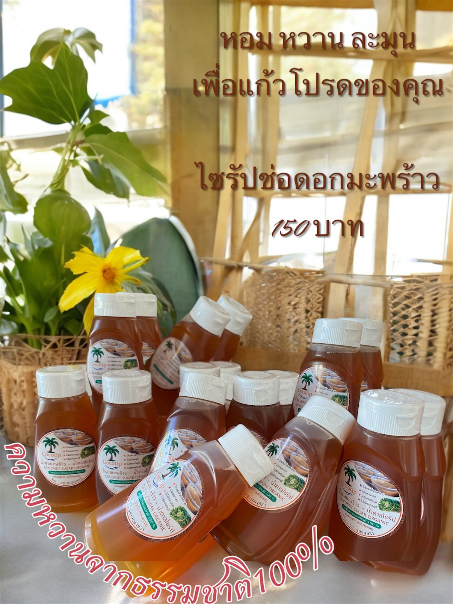ไซรัปช่อดอกมะพร้าว
