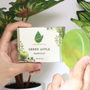 Alternative view of Leafaya Green Apple Glow Soap ลีฟายา กรีน แอปเปิ้ล โกลว์ โซพ